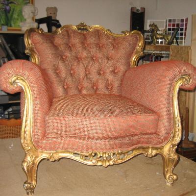 2eme fauteuil baroque