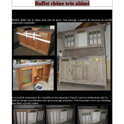 Buffet bois flotte