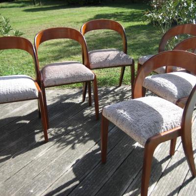 chaises relookées
